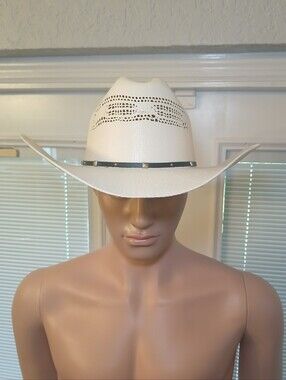 Stetson Stallion "White Horse" Straw Cowboy Hat